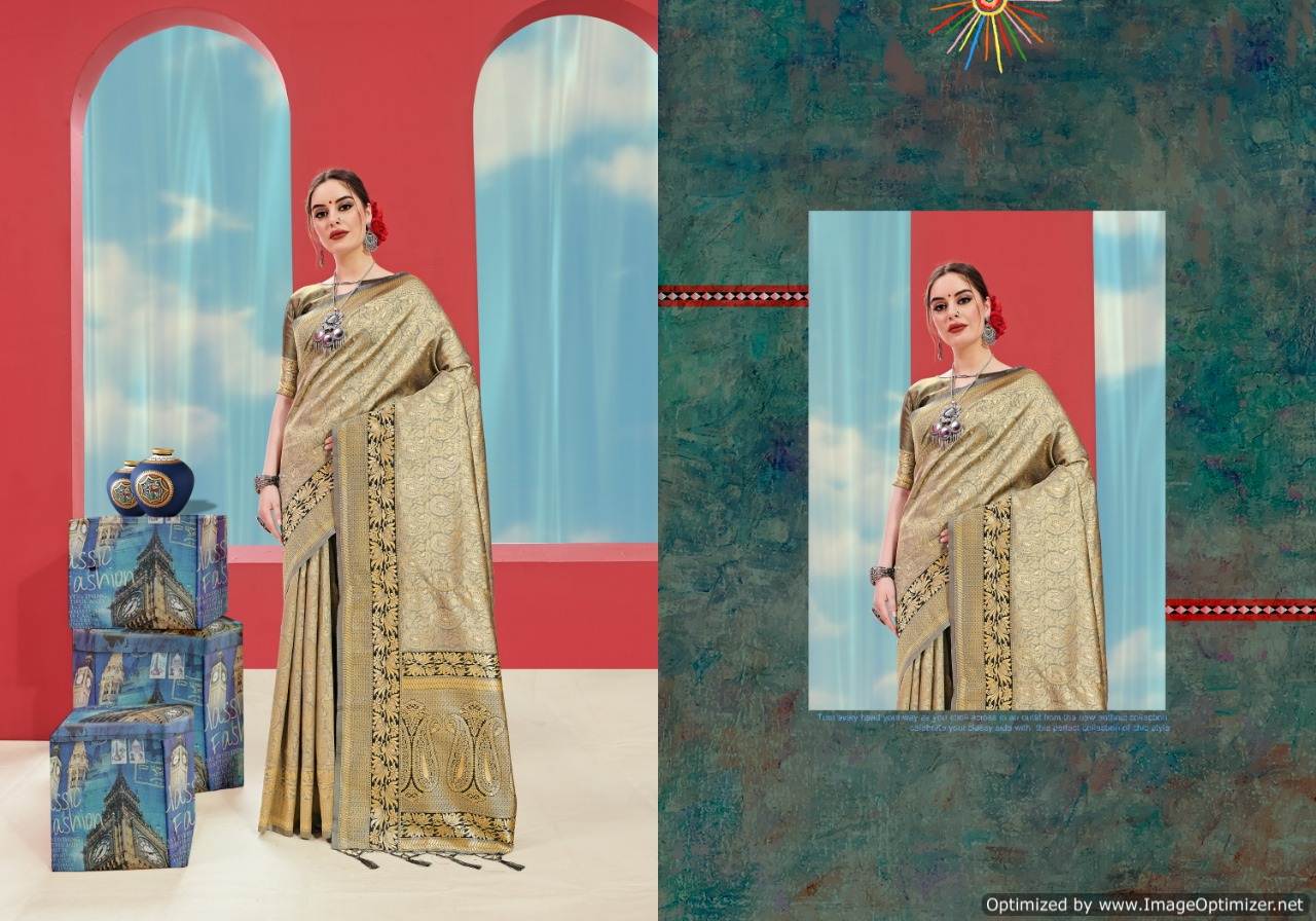 Titan Vol 5 By Ynf Banarasi Silk Saree Collection