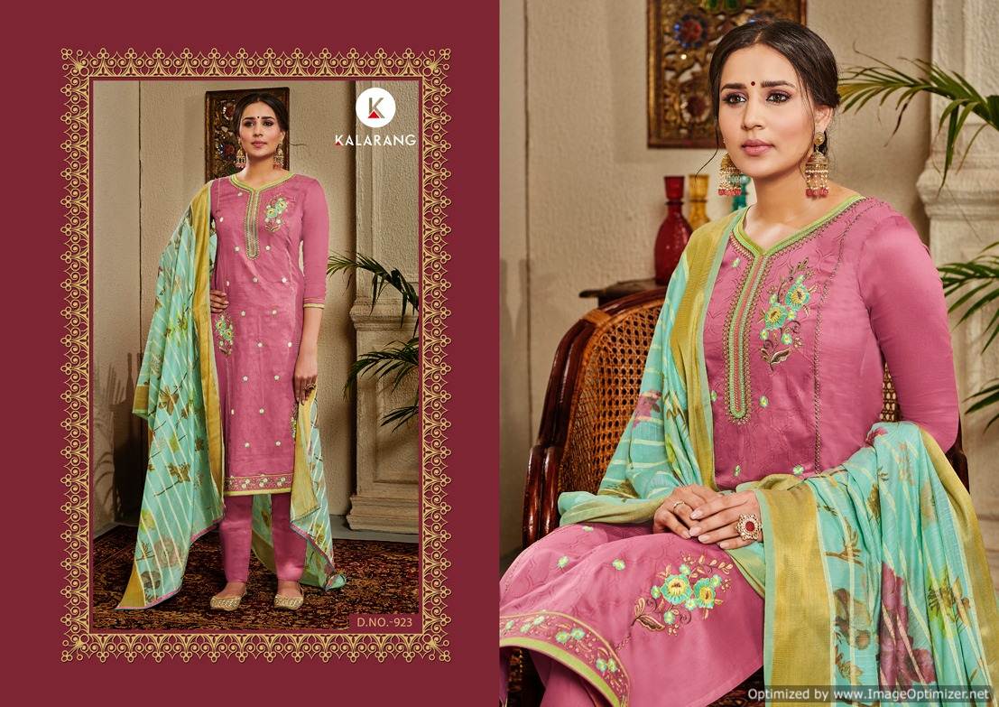 Violet By Kalarang Silk Dress Material Collection