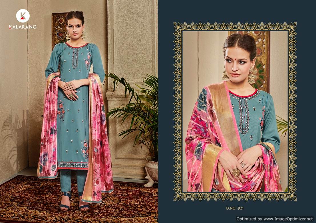 Violet By Kalarang Silk Dress Material Collection