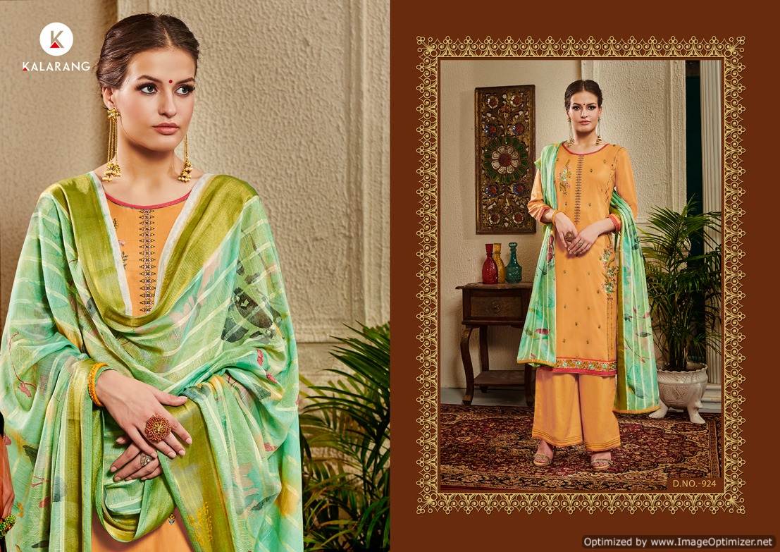 Violet By Kalarang Silk Dress Material Collection