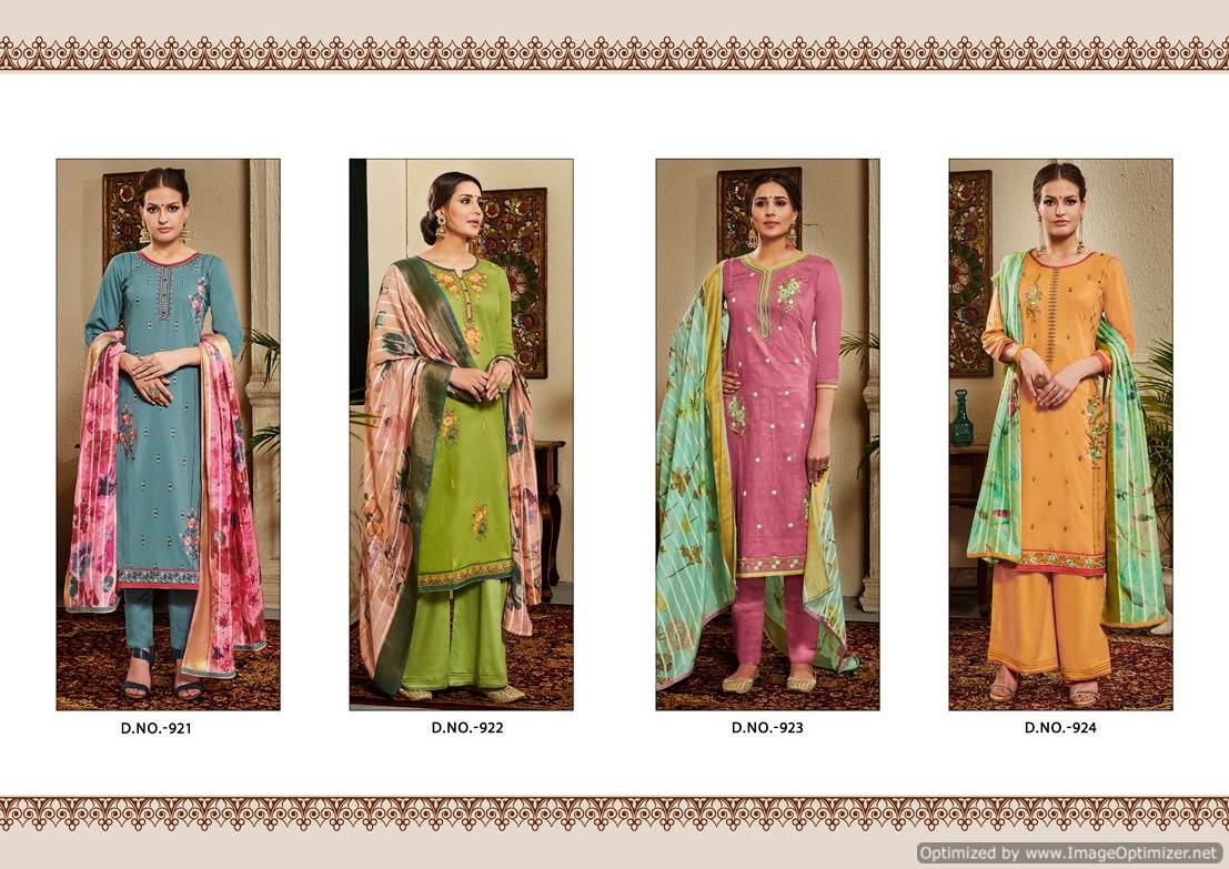Violet By Kalarang Silk Dress Material Collection