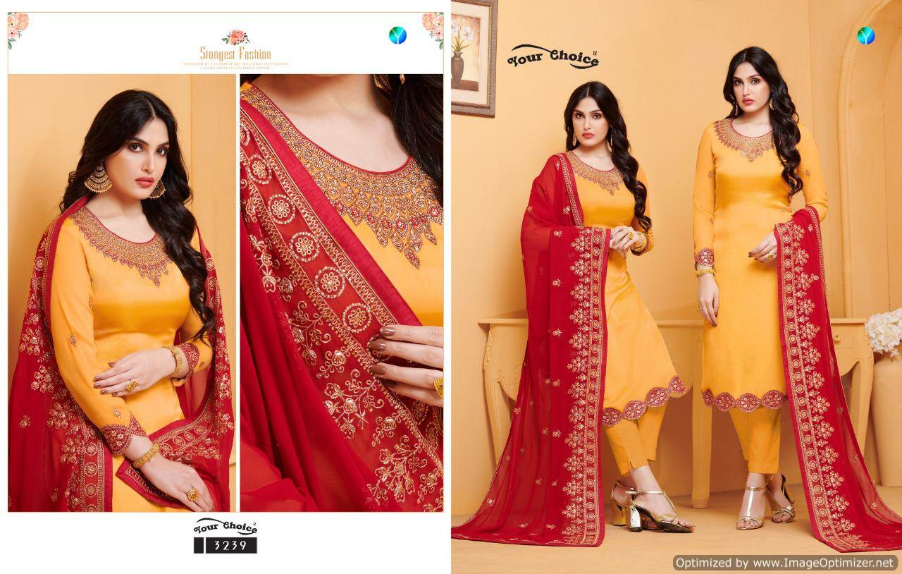 Gulzar Vol 2 By Yc Party Wear Georgette Salwar Suits Collection