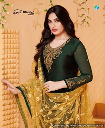 Gulzar Vol 2 By Yc Party Wear Georgette Salwar Suits Collection