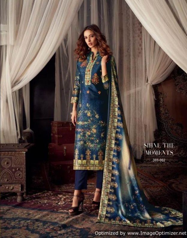 Moroccan Silk By Belliza Fancy Party Wear Designer Dress Material Collection