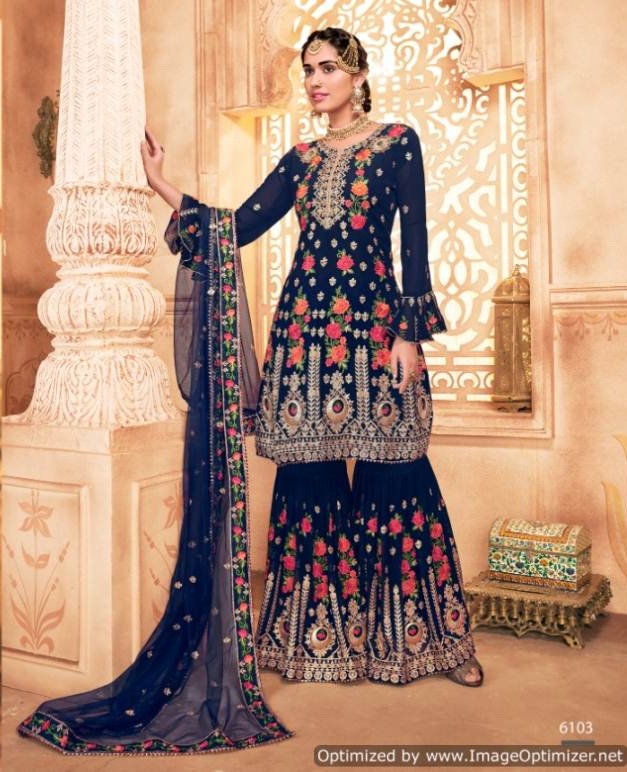 Shehnai Bridal Vol 20 By Shree Heavy Georgette Embroidered Salwar Kameez