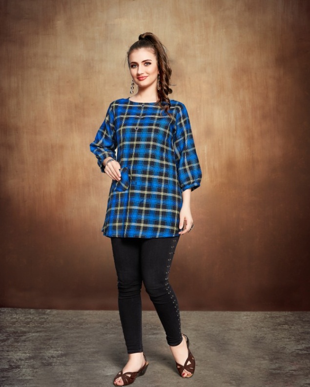 Sitka Pretty Vol 2 Rayon Printed Short Kurti Collection