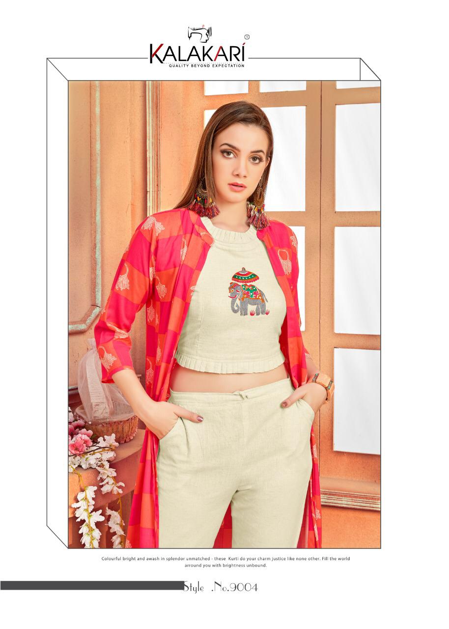 18 Attitude Vol 9 By Kalakari  Designer Shrug Style Ready Made Wear Collection