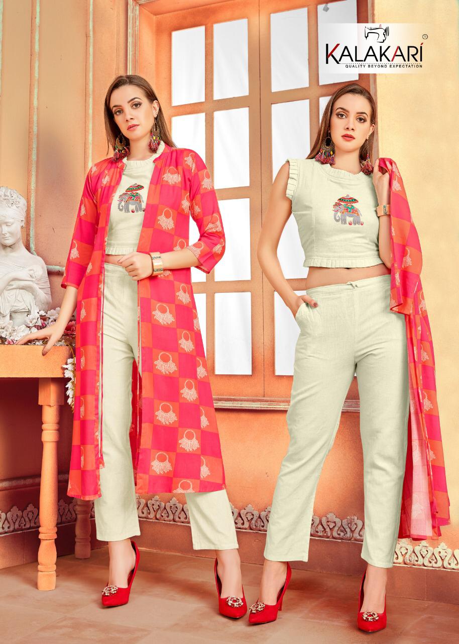 18 Attitude Vol 9 By Kalakari  Designer Shrug Style Ready Made Wear Collection