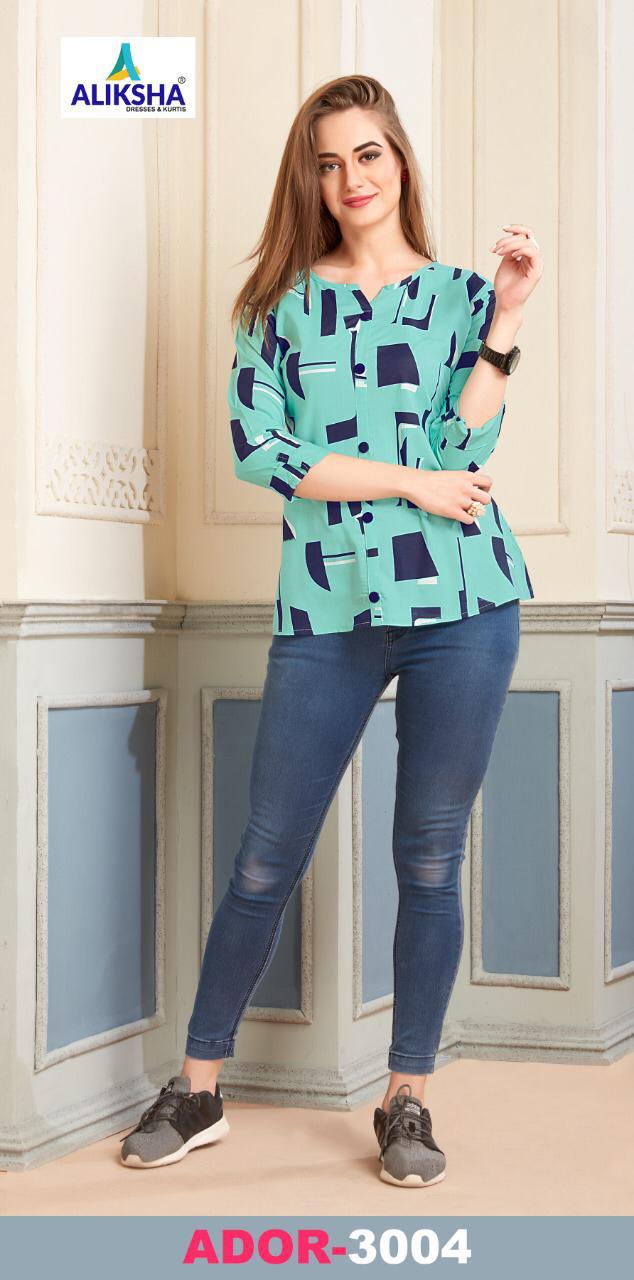 Ador Vol 3 By Aliksha Western Top Casual Wear Collection
