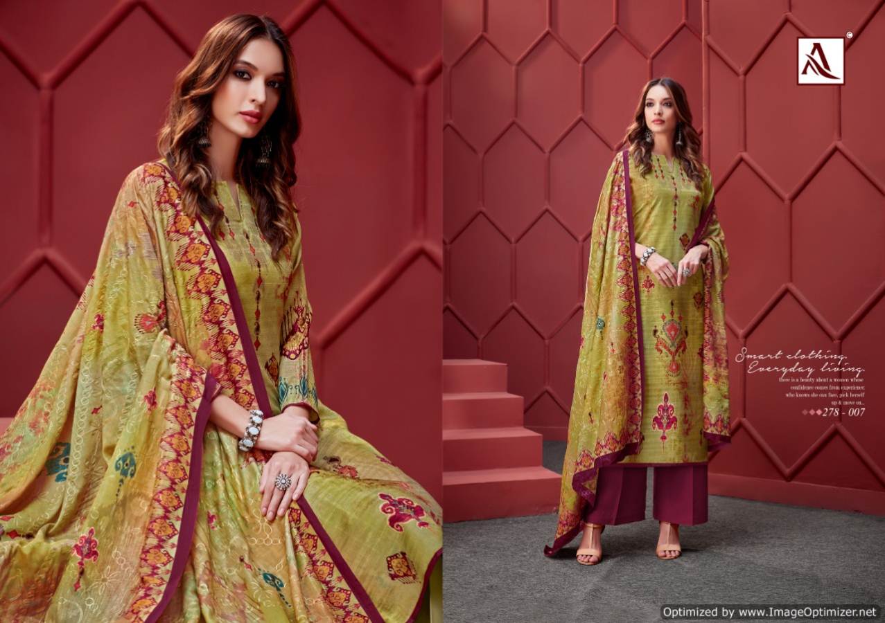 Alok By Pure Ikat Cotton Digital Printed Dress Material Collection