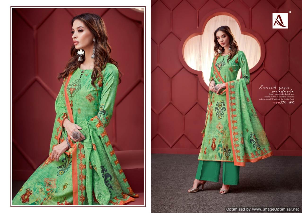 Alok By Pure Ikat Cotton Digital Printed Dress Material Collection