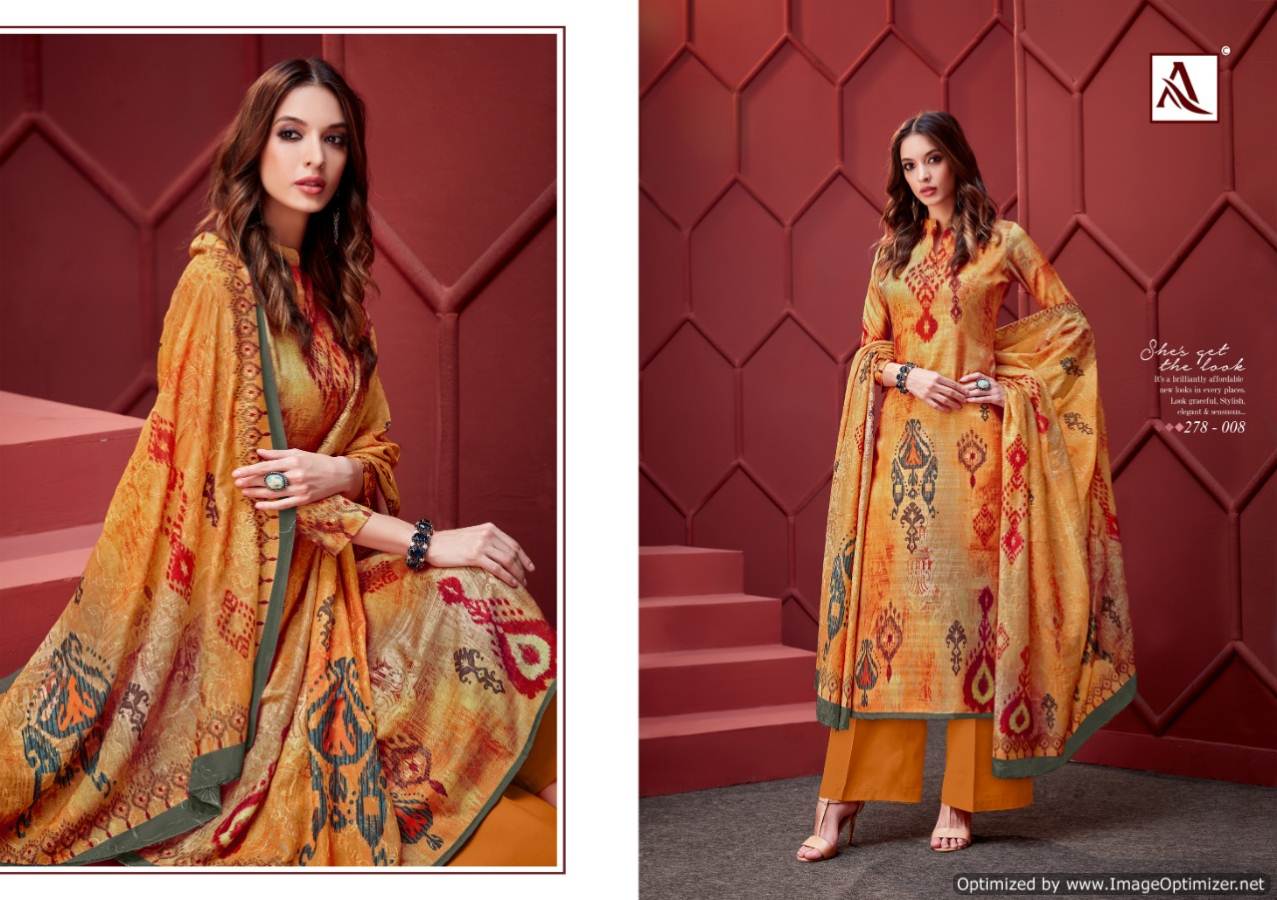 Alok By Pure Ikat Cotton Digital Printed Dress Material Collection