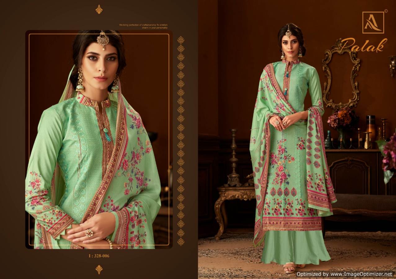 Alok By Palak Pure Dola Silk Premium Collection Dress Material Collection