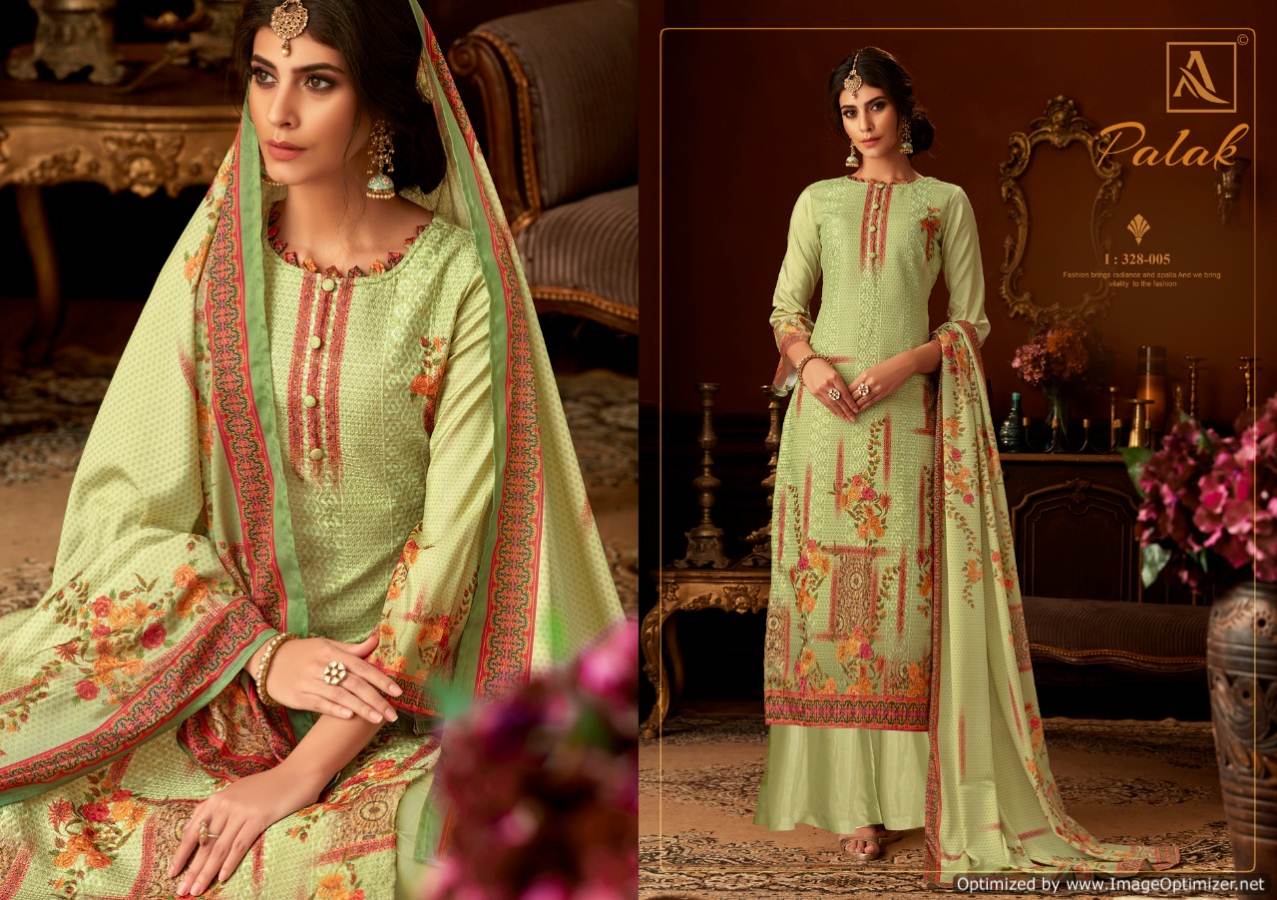 Alok By Palak Pure Dola Silk Premium Collection Dress Material Collection