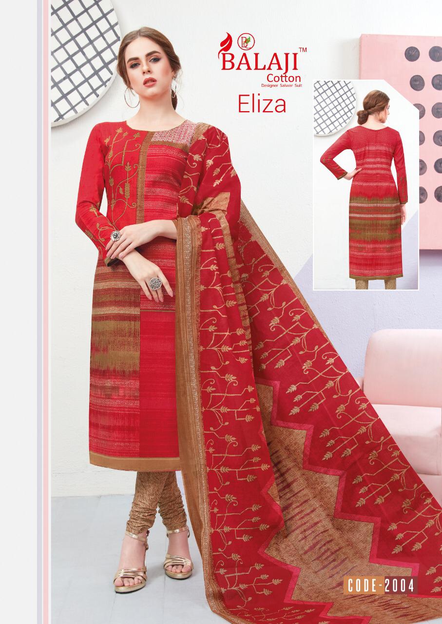 Balaji Present Eliza Vol 2 Designer Cotton Dress Material Collection