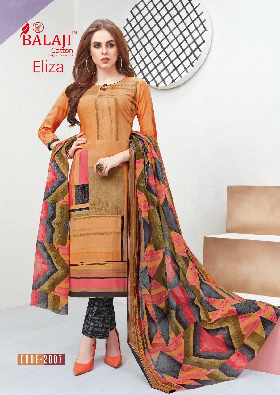 Balaji Present Eliza Vol 2 Designer Cotton Dress Material Collection
