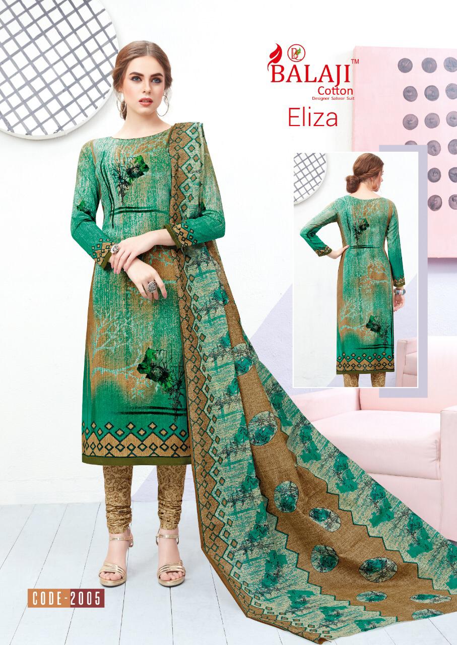 Balaji Present Eliza Vol 2 Designer Cotton Dress Material Collection