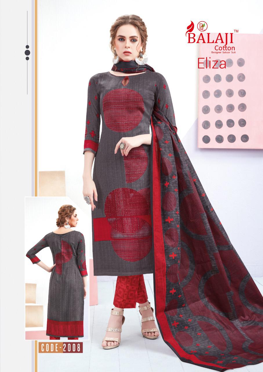 Balaji Present Eliza Vol 2 Designer Cotton Dress Material Collection