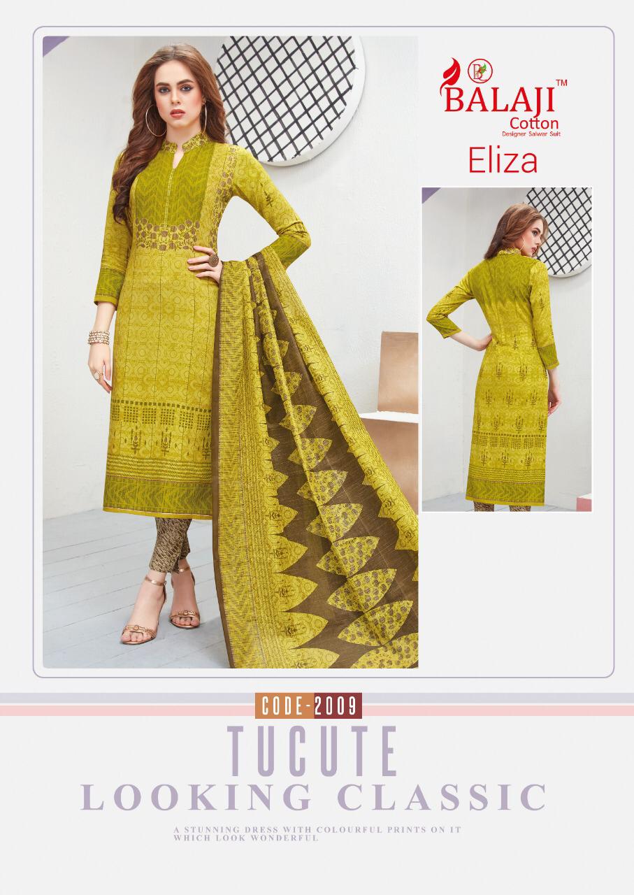 Balaji Present Eliza Vol 2 Designer Cotton Dress Material Collection