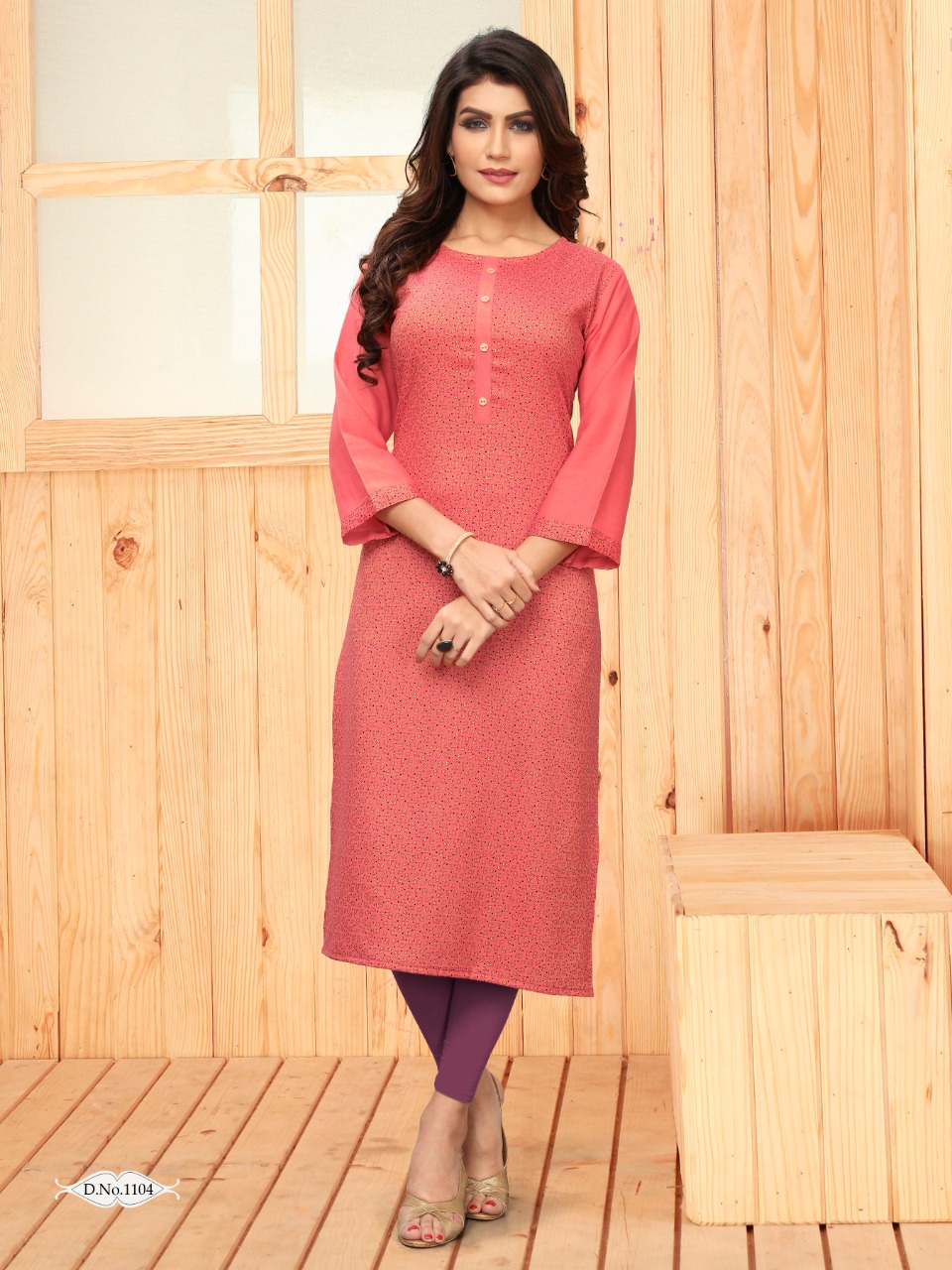 Banwery Stream Designer Heavy Two Ton Rayon Kurtis Collection