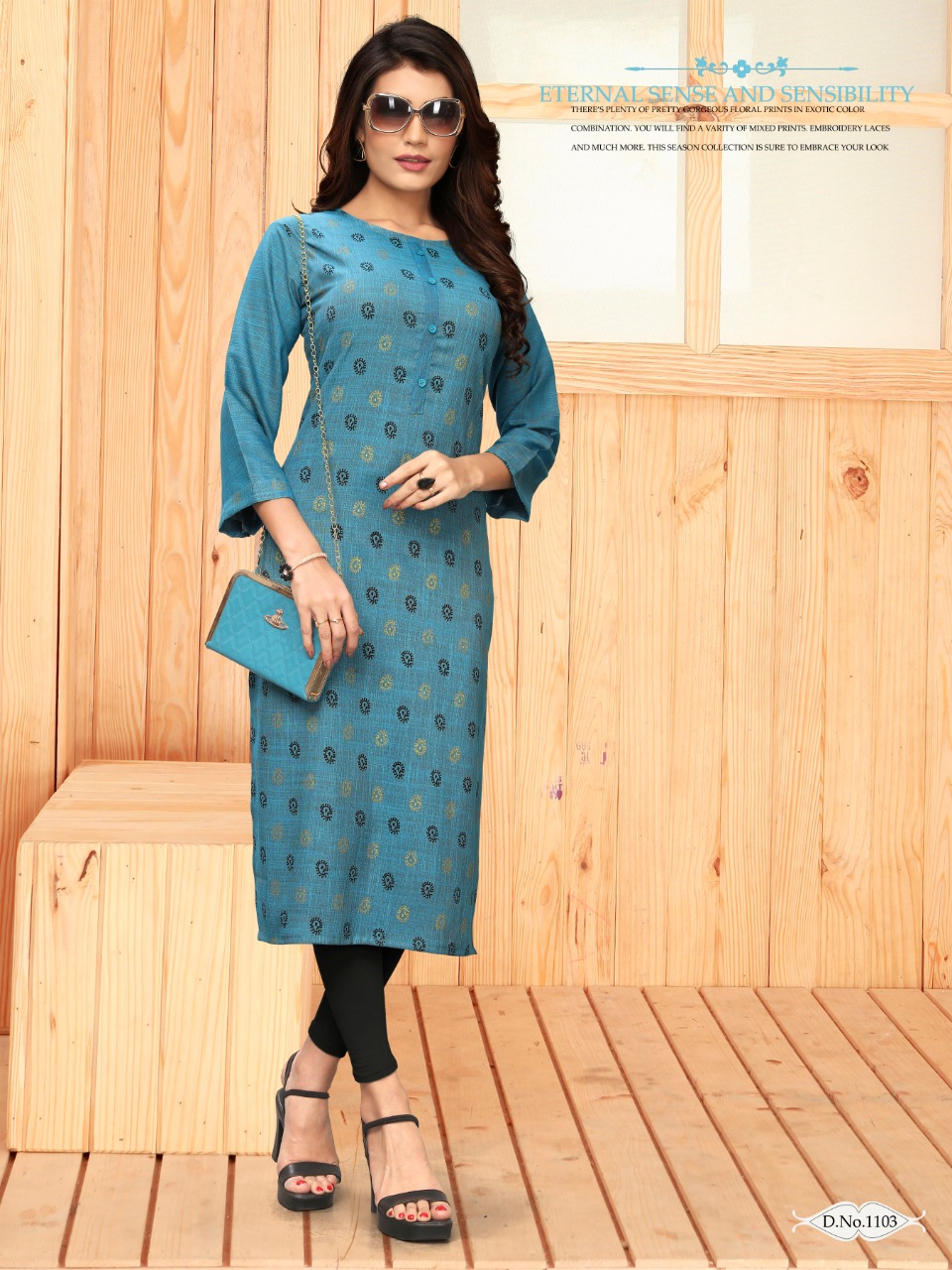 Banwery Stream Designer Heavy Two Ton Rayon Kurtis Collection