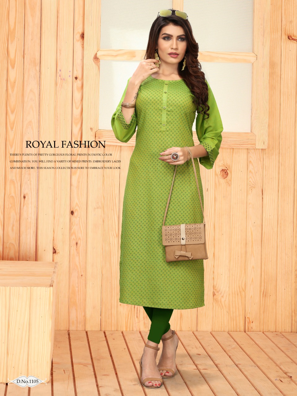 Banwery Stream Designer Heavy Two Ton Rayon Kurtis Collection