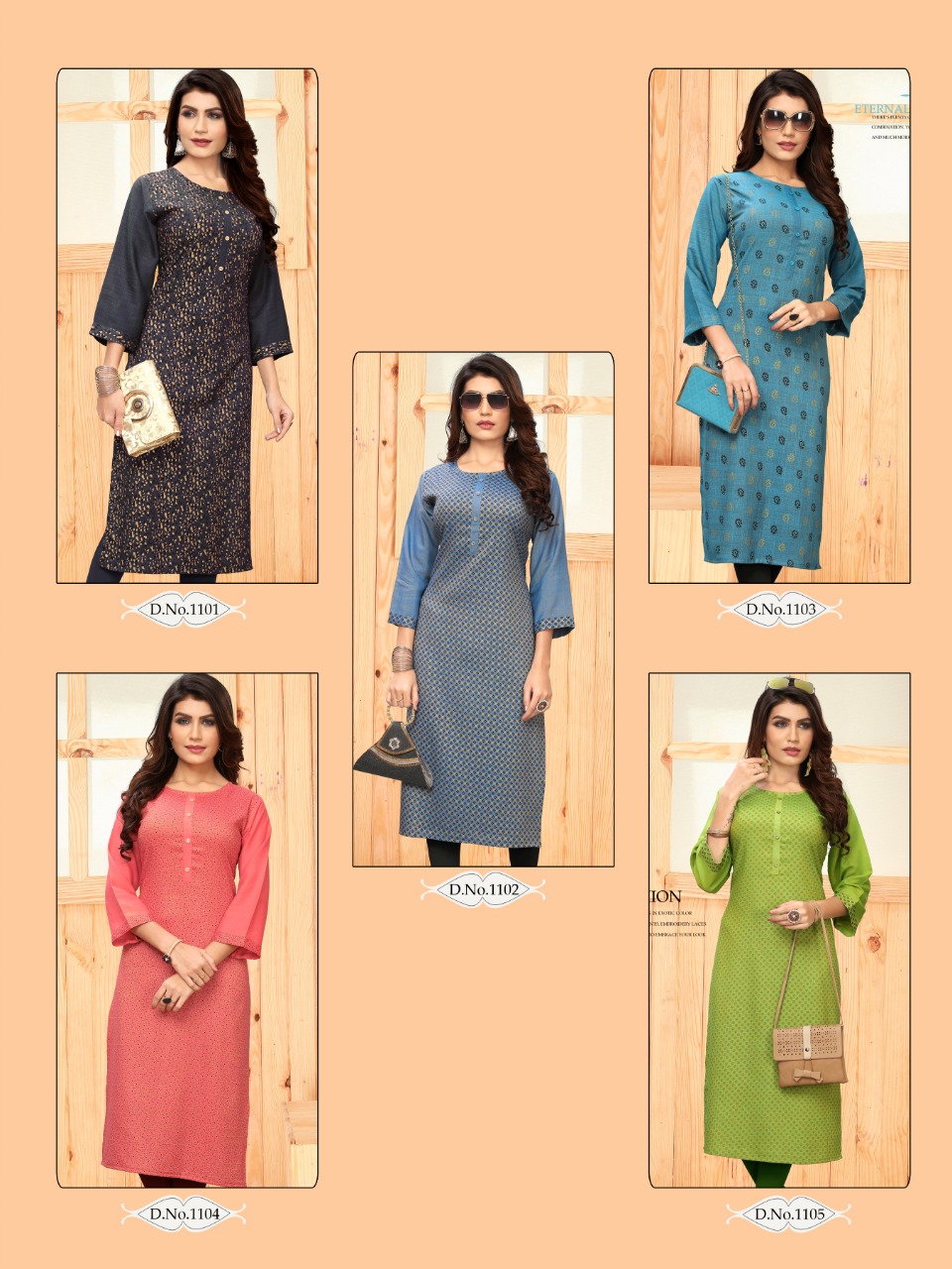 Banwery Stream Designer Heavy Two Ton Rayon Kurtis Collection