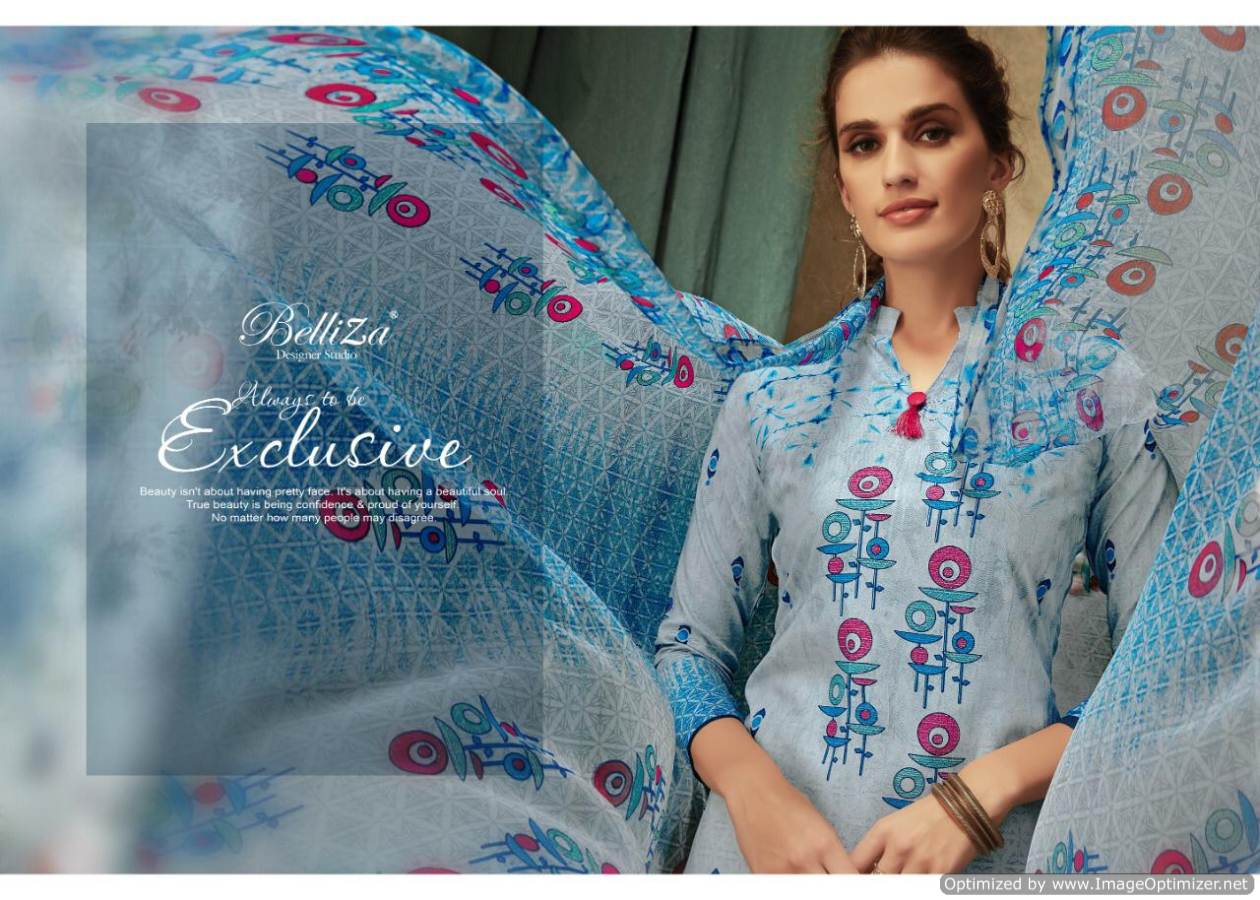 Belliza By Richa Pure Premium Rayon Dress Material Collection