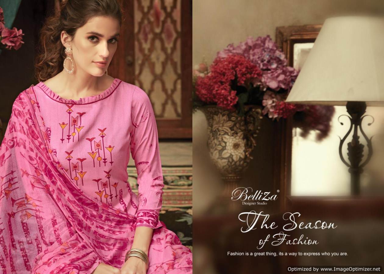 Belliza By Richa Pure Premium Rayon Dress Material Collection