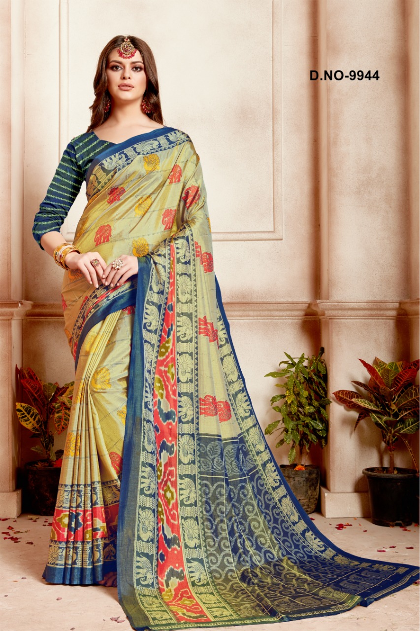 Chashni Present Kodas Sanna Silk Fancy Saree Collection