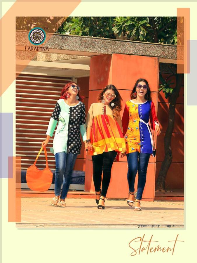 Classic Vol 3 By Aradhna  Ladies Western Rayon Short Top Collection