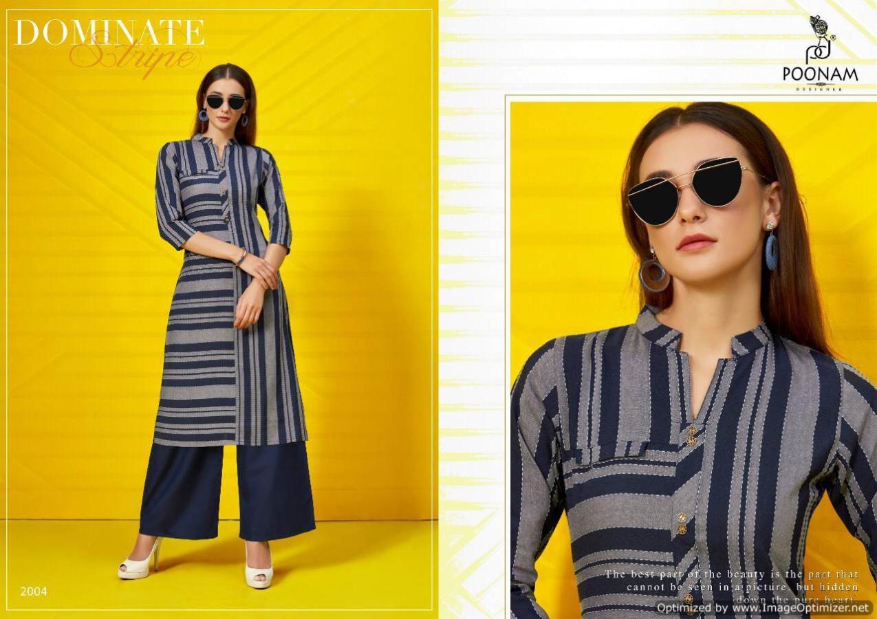 Cotton House Vol 2 By Poonam Pure Cotton Printed Kurti With Palazzo Collection