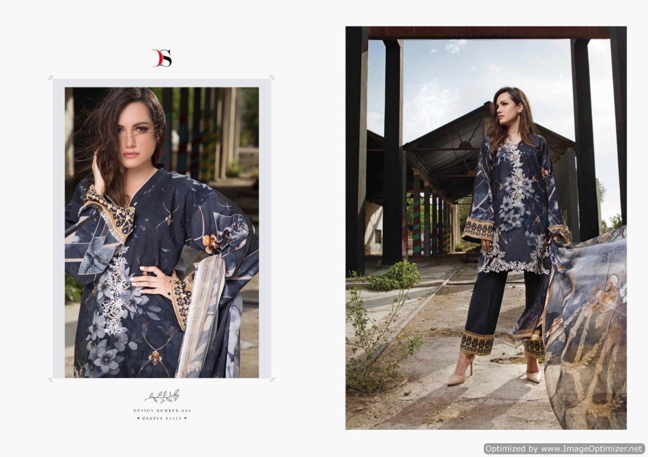 Deepsy Firdous Vol 3 Pure Cotton Pakistani Suits Collection