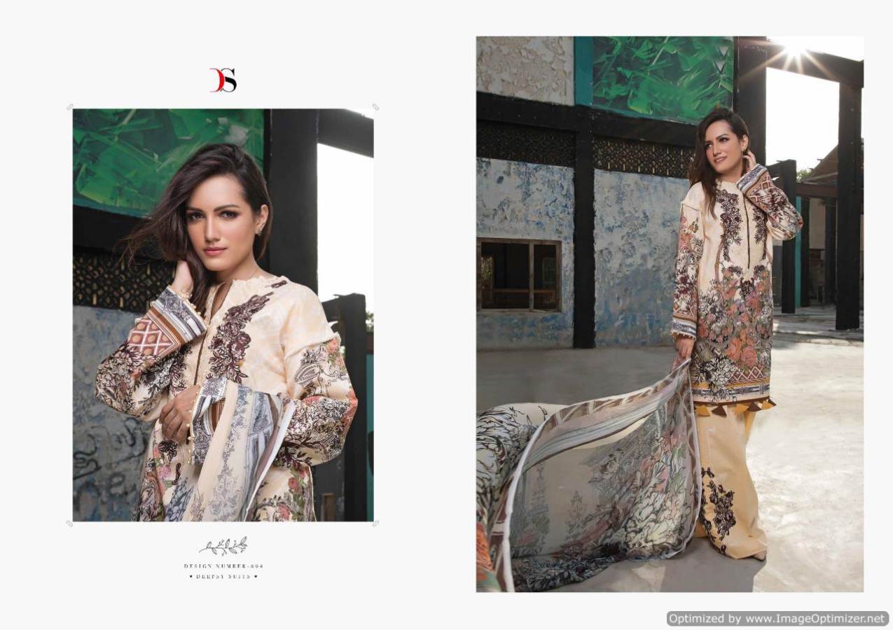 Deepsy Firdous Vol 3 Pure Cotton Pakistani Suits Collection