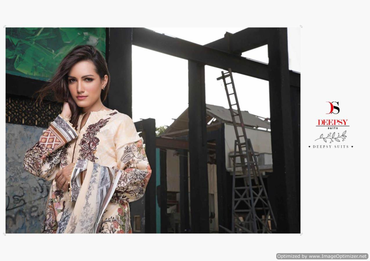 Deepsy Firdous Vol 3 Pure Cotton Pakistani Suits Collection