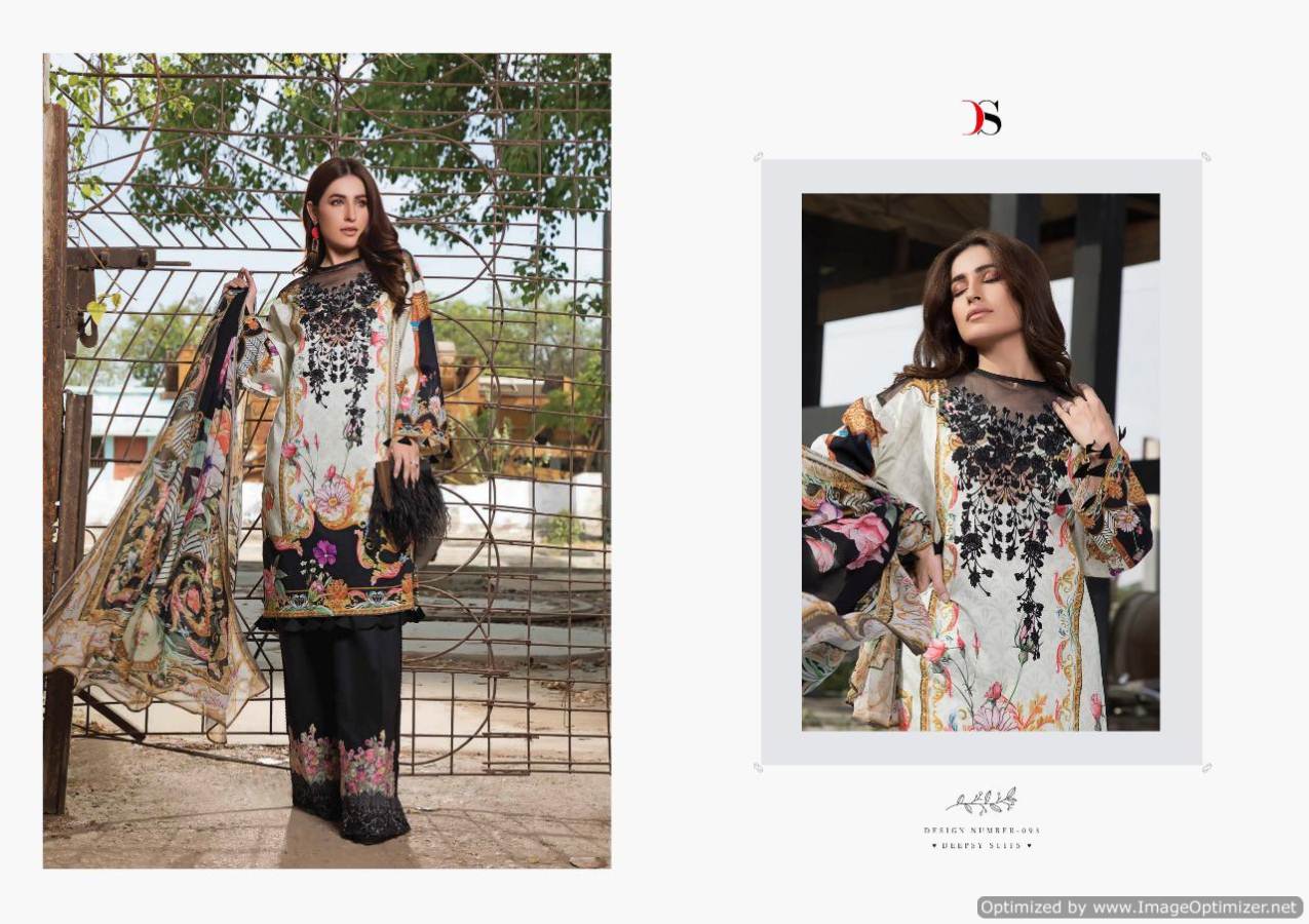Deepsy Firdous Vol 3 Pure Cotton Pakistani Suits Collection