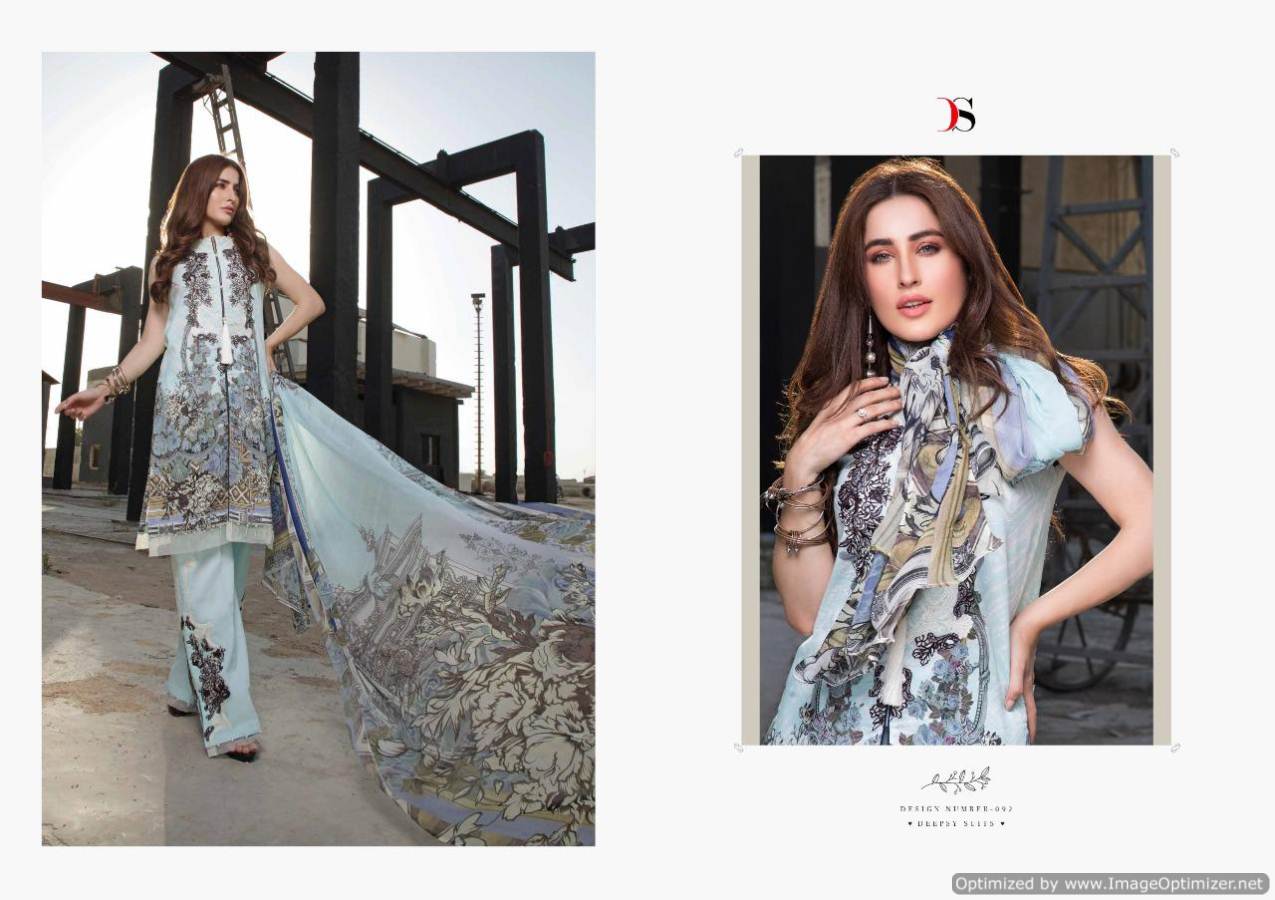 Deepsy By Firdous Vol 3 Pure Cotton Pakistani Suits Collection