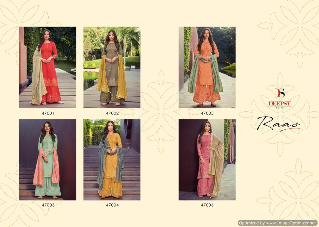 Deepsy By Raas Pure Jam Silk Cotton Salwar Suit Catalogue