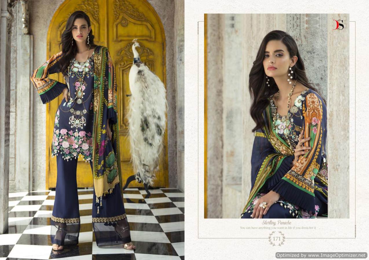 Elan Silk Vol 7 By Deepsy Party Wear Pakistani Suits Collection