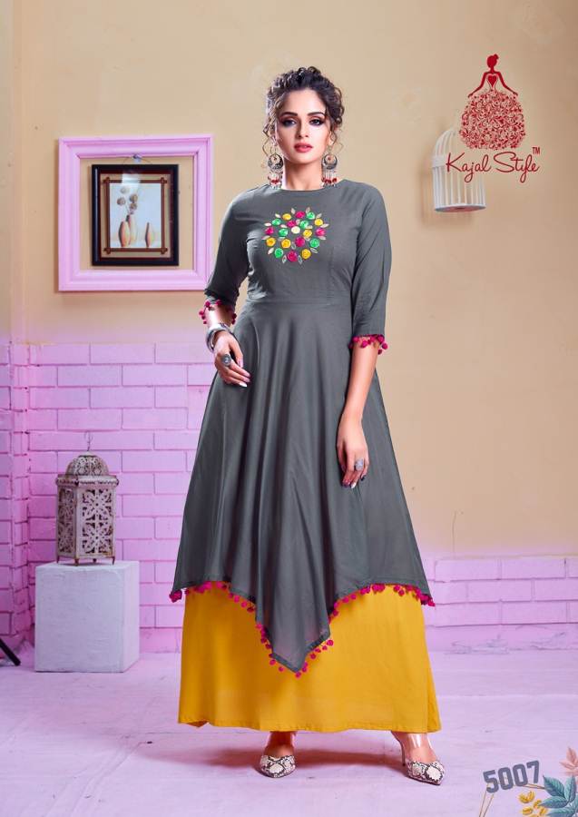 Fashion  Seasons Vol 5 Present Kajal Style Designer Kurti Collection