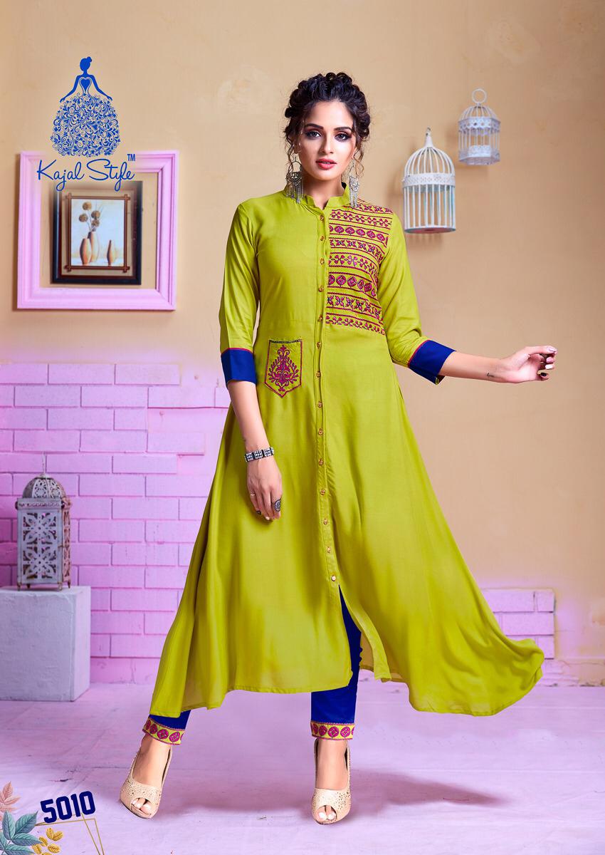 Fashion  Seasons Vol 5 Present Kajal Style Designer Kurti Collection
