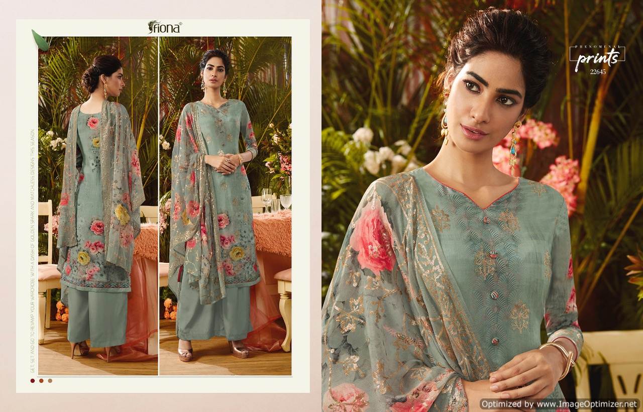 Fiona Prsent Sukoon | Wedding Wear Dress Material Collection