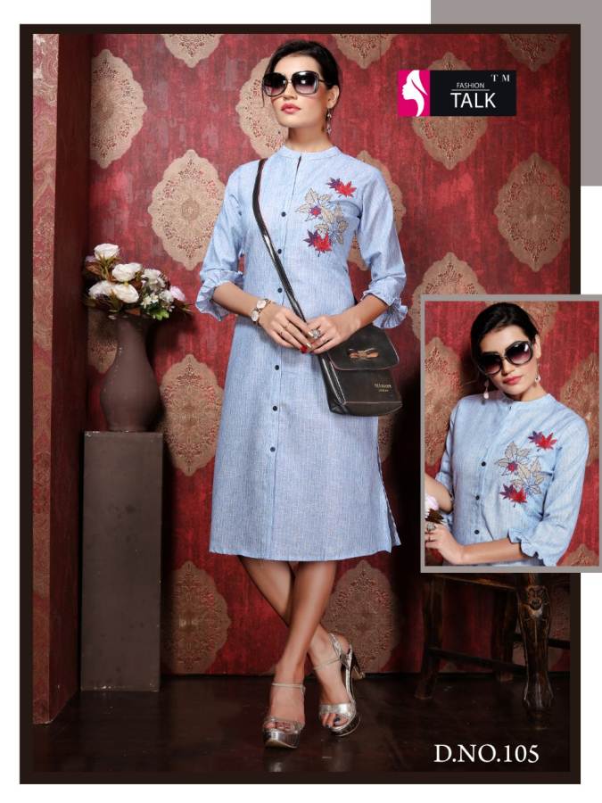 Ft Chekkar Vol 1 Cotton Linen Stylish Kurti Collection
