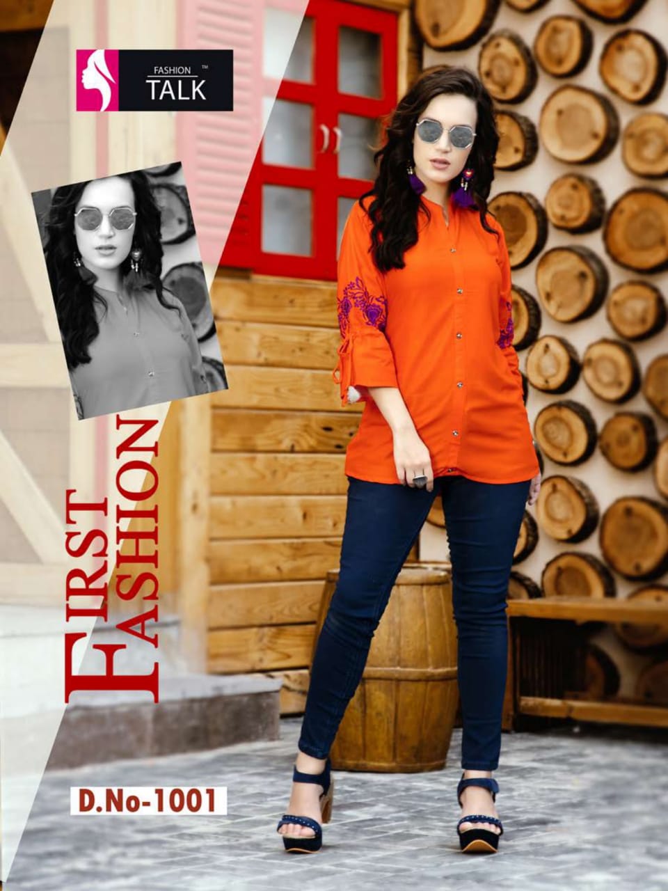 Fashion Talk  Present Kvisaa Heavy Rayon Short Top Collection