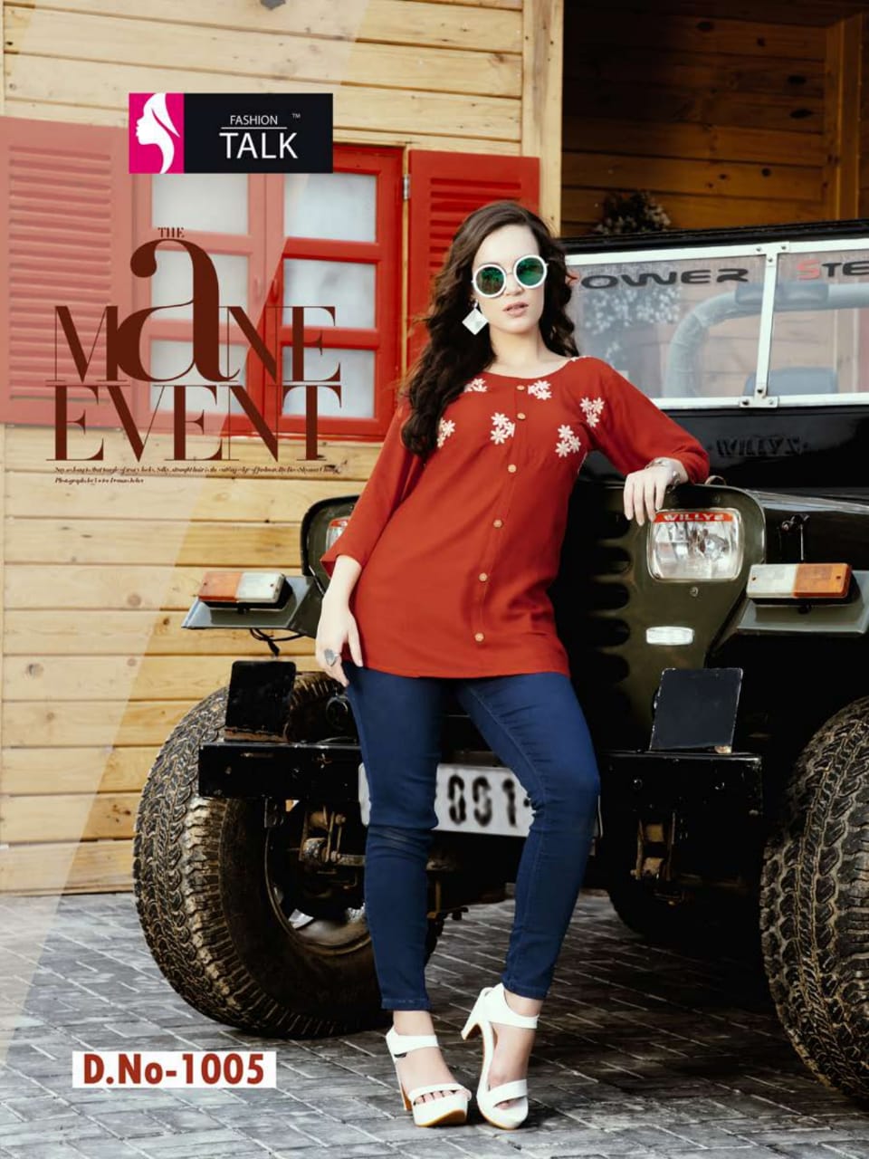 Fashion Talk  Present Kvisaa Heavy Rayon Short Top Collection