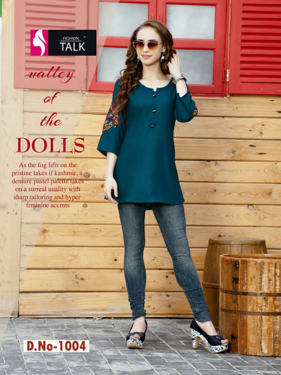 Fashion Talk  Present Kvisaa Heavy Rayon Short Top Collection