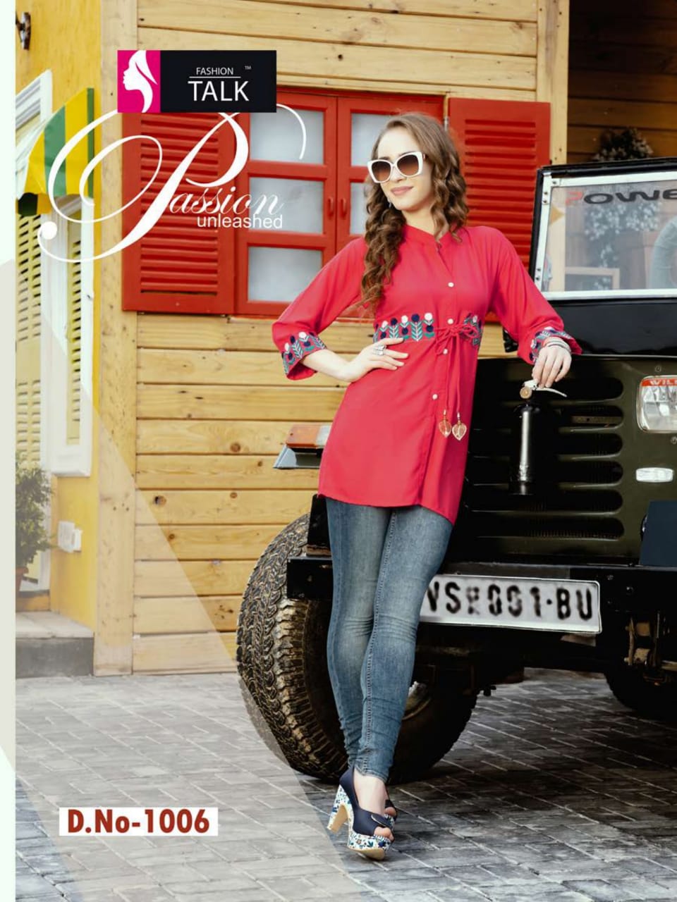 Fashion Talk  Present Kvisaa Heavy Rayon Short Top Collection
