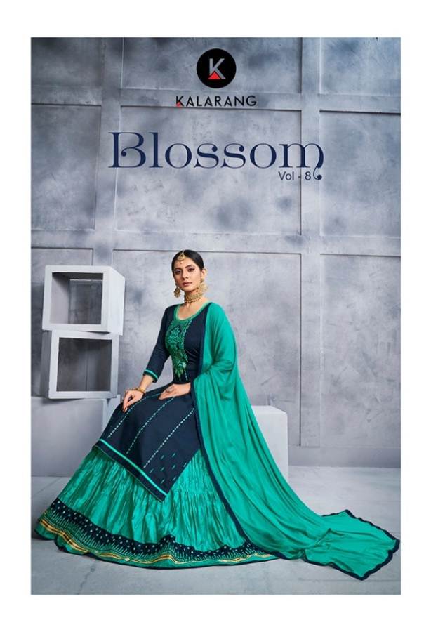 Kalarang By Blossom Vol 8 Designer Salwar Suit Catalogue