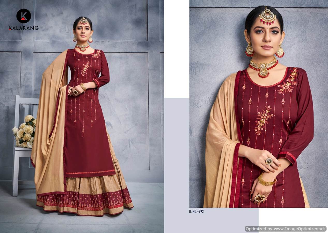 Kalarang By Blossom Vol 8 Designer Salwar Suit Catalogue