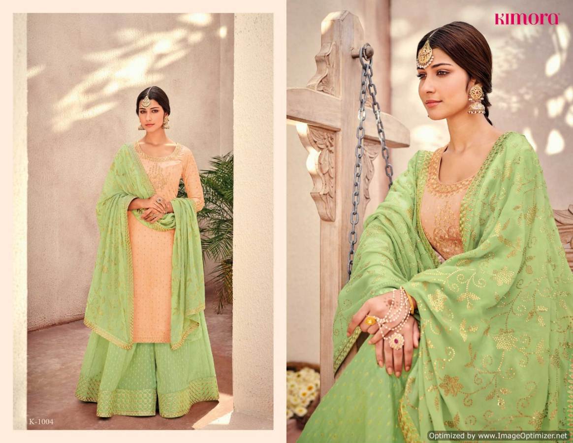 Kimora Vol 10 Pure Silk With Heavy Embroidery Salwar Suits Collection